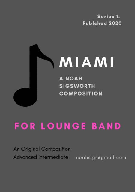 Miami For Lounge Band Sheet Music