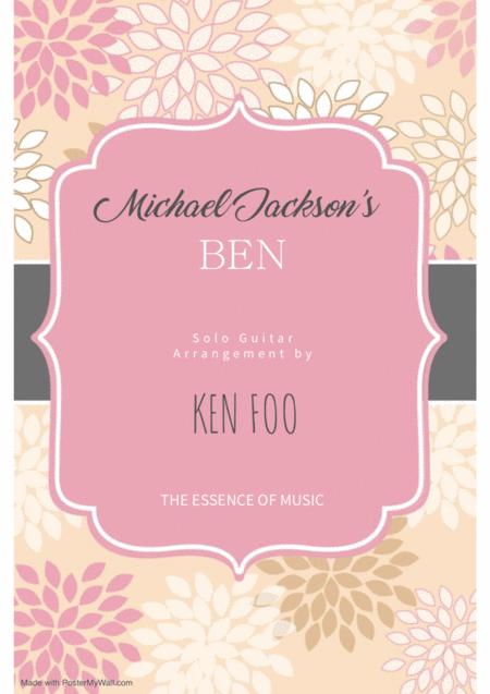 Michael Jackson Ben Arr Ken Foo Sheet Music