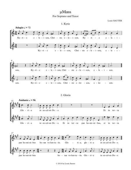 Free Sheet Music Micromass