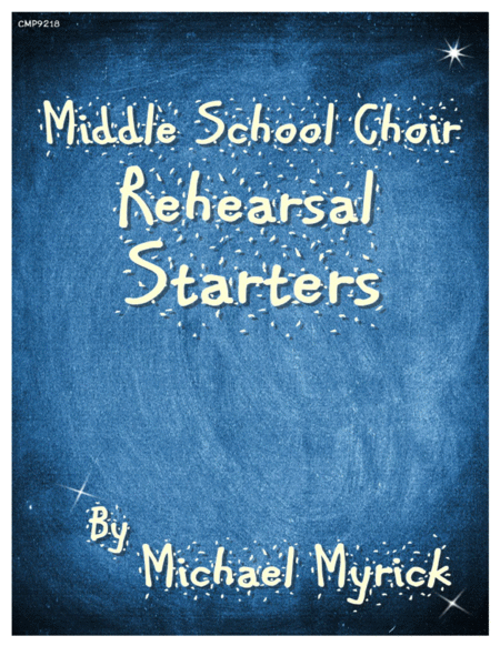 Middle School Rehearsal Starters Sheet Music