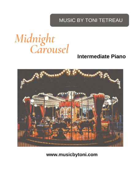 Free Sheet Music Midnight Carousel