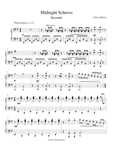 Midnight Scherzo Sheet Music