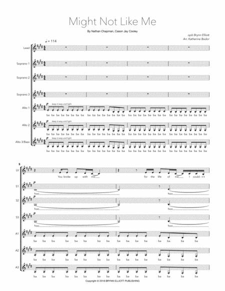 Might Not Like Me Sheet Music