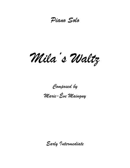 Free Sheet Music Milas Waltz