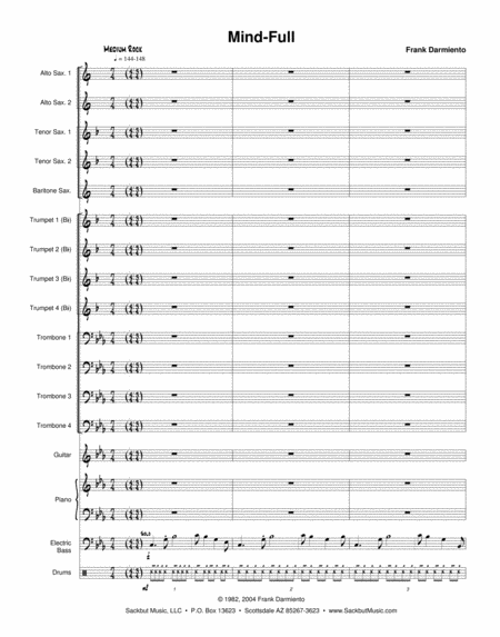 Free Sheet Music Mind Full