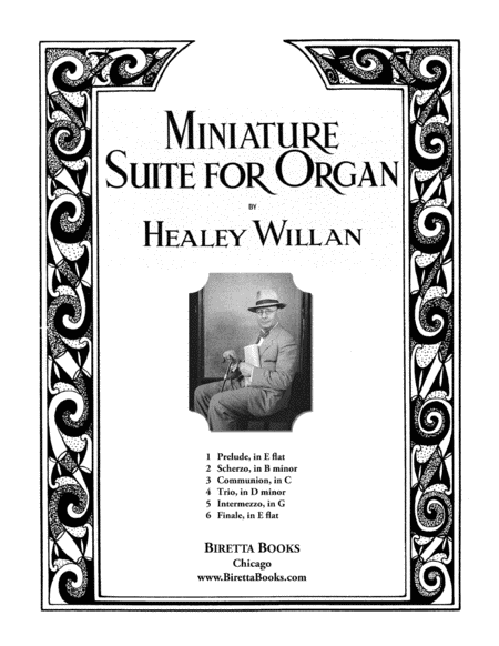 Miniature Suite For Organ Sheet Music