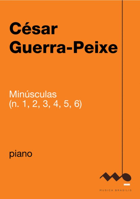 Free Sheet Music Minsculas 1 2 3 4 5 E 6