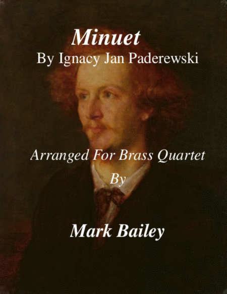 Minuet By By Ignacy Jan Paderewski For Brass Quartet Sheet Music