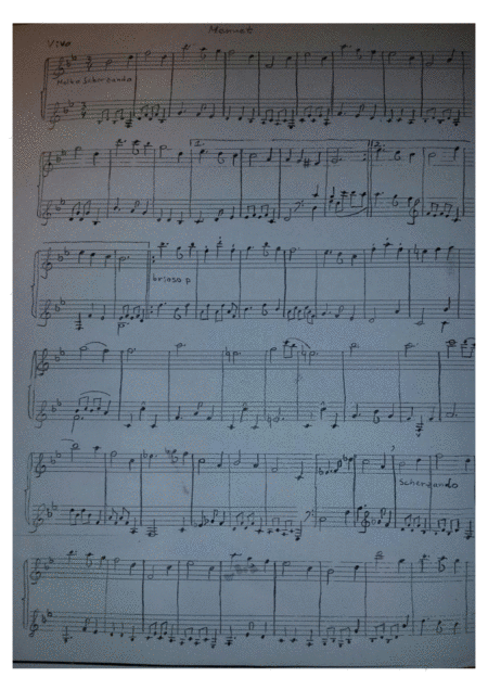 Free Sheet Music Minuet In B Flat Major