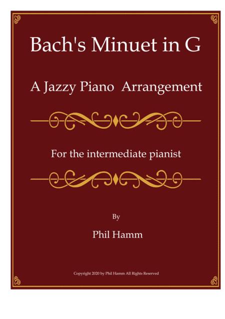 Free Sheet Music Minuet In G Jazzy