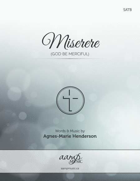 Miserere God Be Merciful Sheet Music