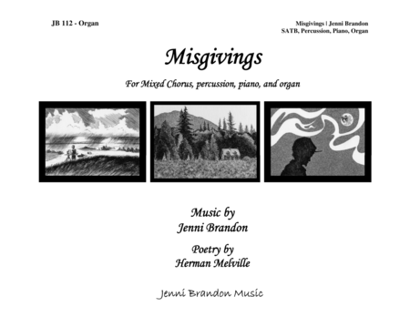 Misgivings Organ Score Sheet Music