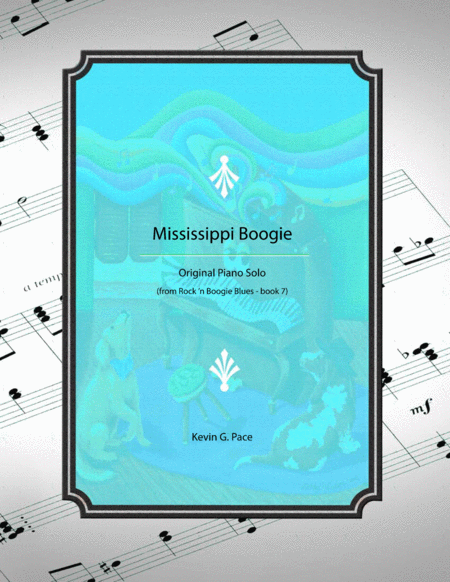 Free Sheet Music Mississippi Boogie Original Piano Solo