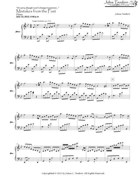 Free Sheet Music Mistakes From The Past