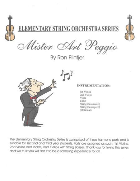 Free Sheet Music Mister Art Peggio