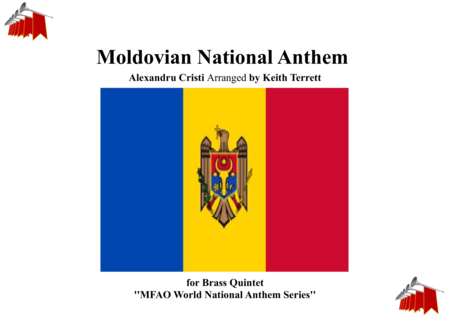 Moldovian National Anthem For Brass Quintet Sheet Music