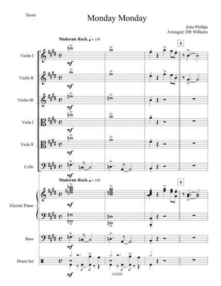 Free Sheet Music Monday Monday String Sextet