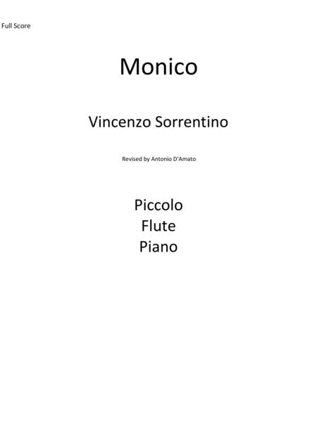 Free Sheet Music Monico