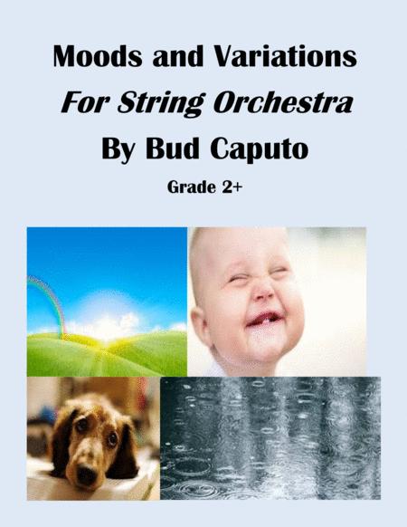 Moods And Variations For String Orchestra Grade 2 Sheet Music