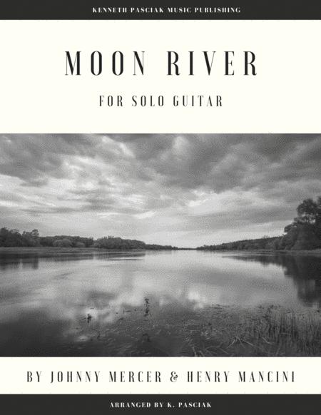 Free Sheet Music Moon River For Solo Guitar