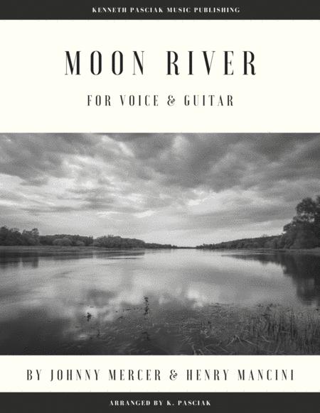 Moon River For Voice And Guitar Sheet Music