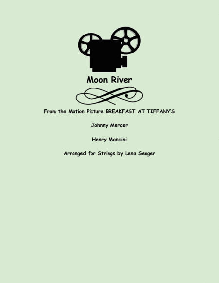 Free Sheet Music Moon River Two Violins And Cello