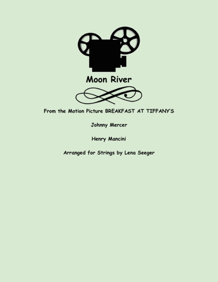 Moon River Two Violins And Cello Sheet Music