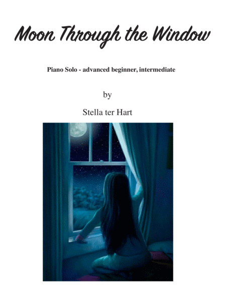 Moon Through The Window Advanced Beginner Piano Solo Sheet Music