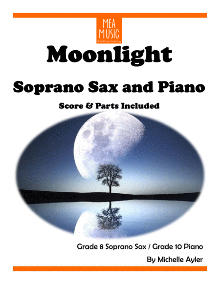 Free Sheet Music Moonlight Soprano Saxophone