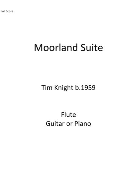 Free Sheet Music Moorland Suite