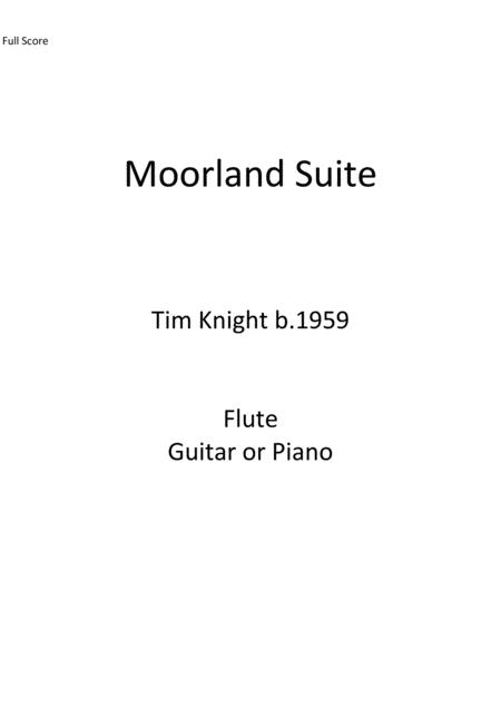 Moorland Suite Sheet Music