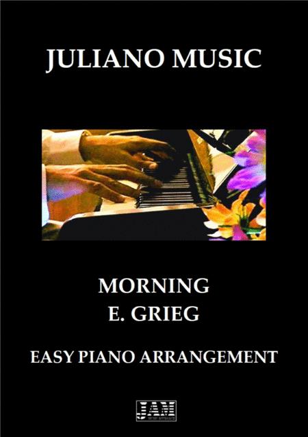 Free Sheet Music Morning Easy Piano E Grieg