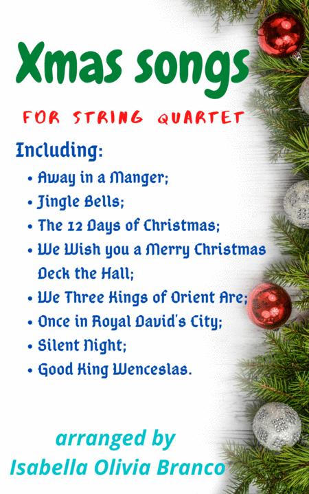 Most Popular Christmas Songs For String Quartet Sheet Music