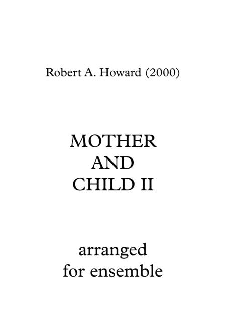 Mother And Child Ii Sheet Music