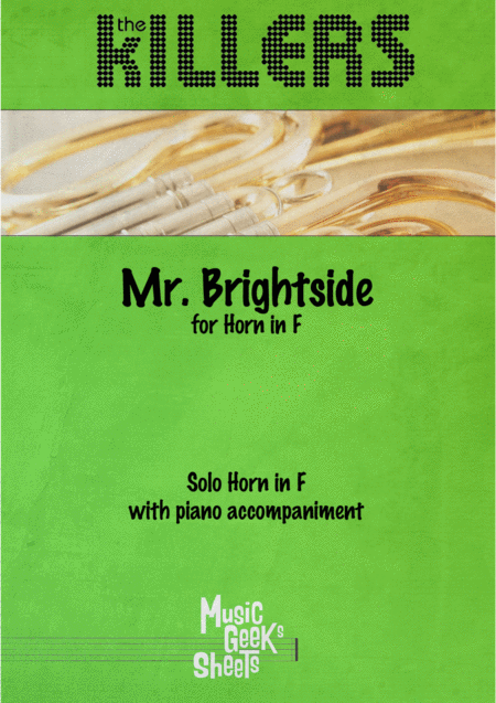 Free Sheet Music Mr Brightside By The Killers For Horn In F