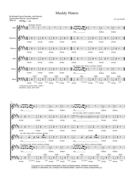 Free Sheet Music Muddy Waters