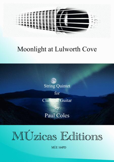 Free Sheet Music Mue 164pd Moonlight At Lulworth Cove