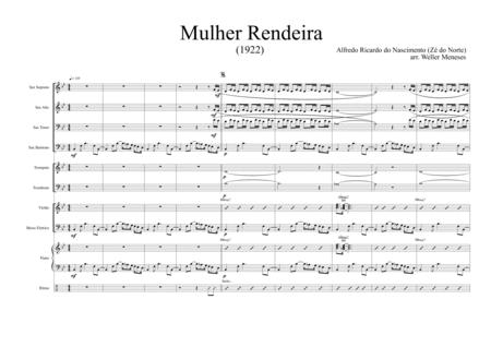 Free Sheet Music Mulher Rendeira
