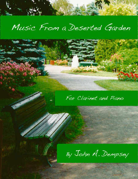 Free Sheet Music Music From A Deserted Garden Clarinet And Piano