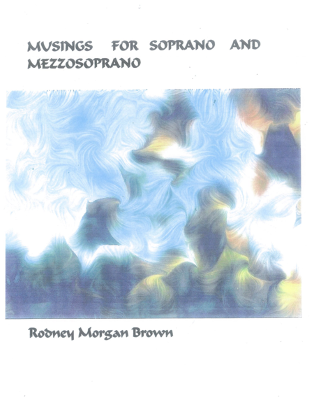 Free Sheet Music Musings For Soprano Mezzo Soprano