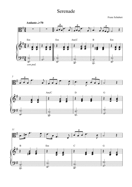 My Bonnie Solo Harp Sheet Music