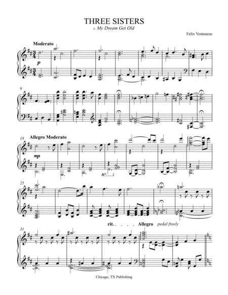 My Dream Get Old Sheet Music