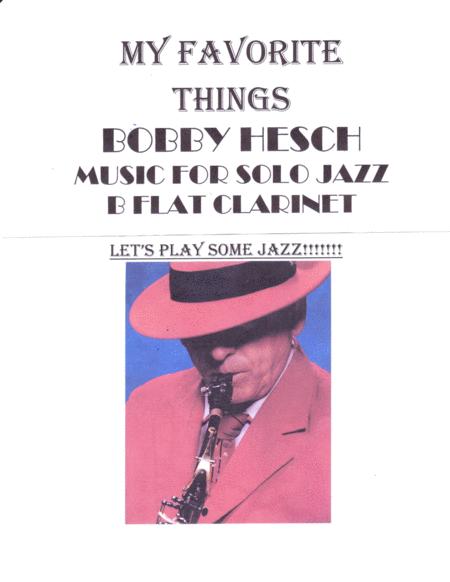 Free Sheet Music My Favorite Things For Solo Jazz B Flat Clarinet