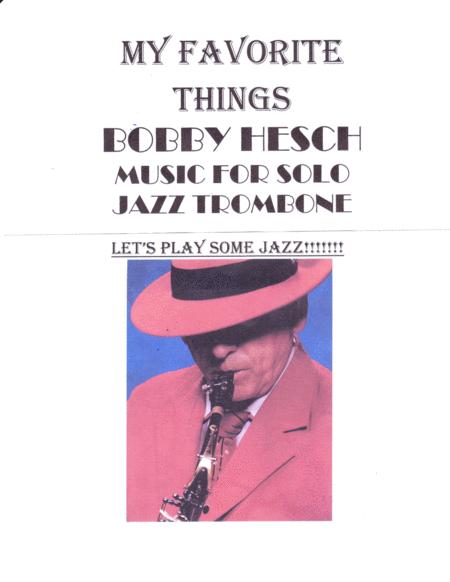 My Favorite Things For Solo Jazz Trombone Sheet Music