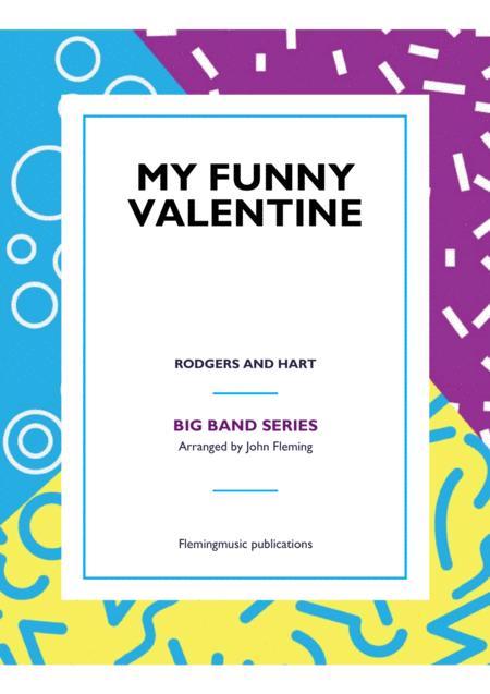 My Funny Valentine Big Band Vocal Sheet Music