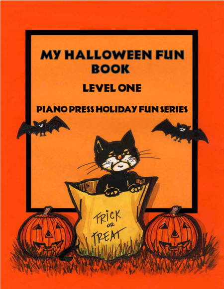 Free Sheet Music My Halloween Fun Book Level One