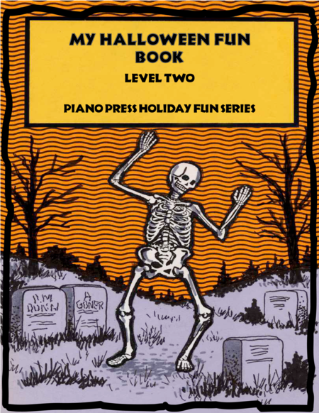 Free Sheet Music My Halloween Fun Book Level Two