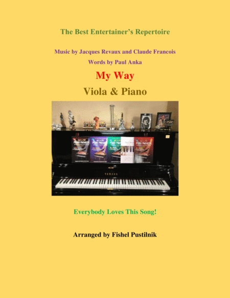 My Way For Viola And Piano Sheet Music