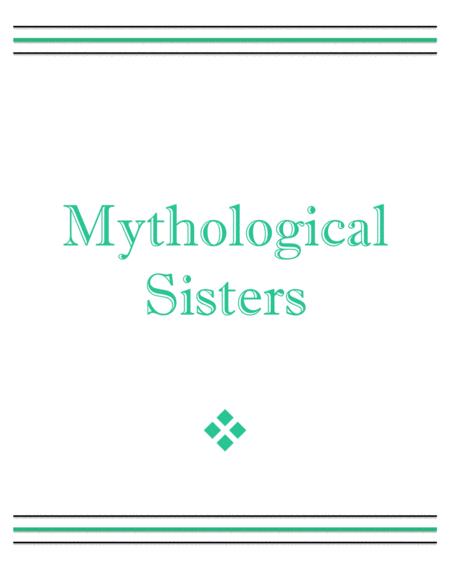 Free Sheet Music Mythological Sisters Set