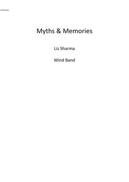 Myths And Memories Sheet Music